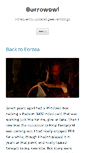 Mobile Screenshot of burrowowl.net
